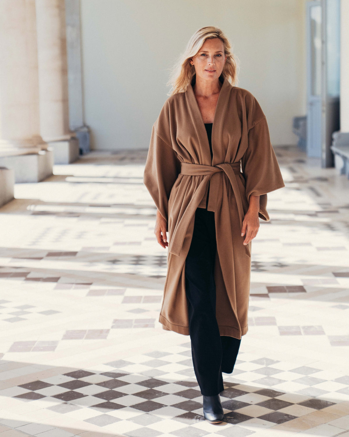KIMONO O1 - Kimono Camel
