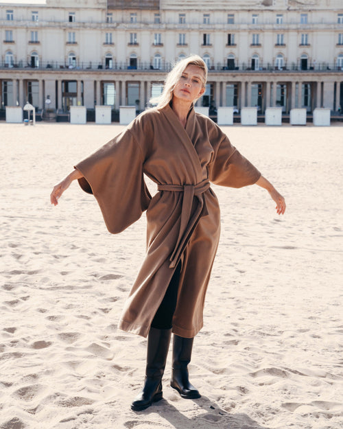 KIMONO O1 - Kimono Camel
