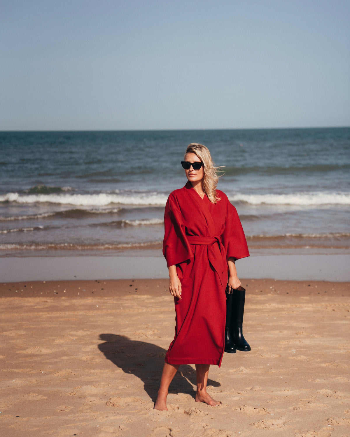 KIMONO O1 - Intens Red