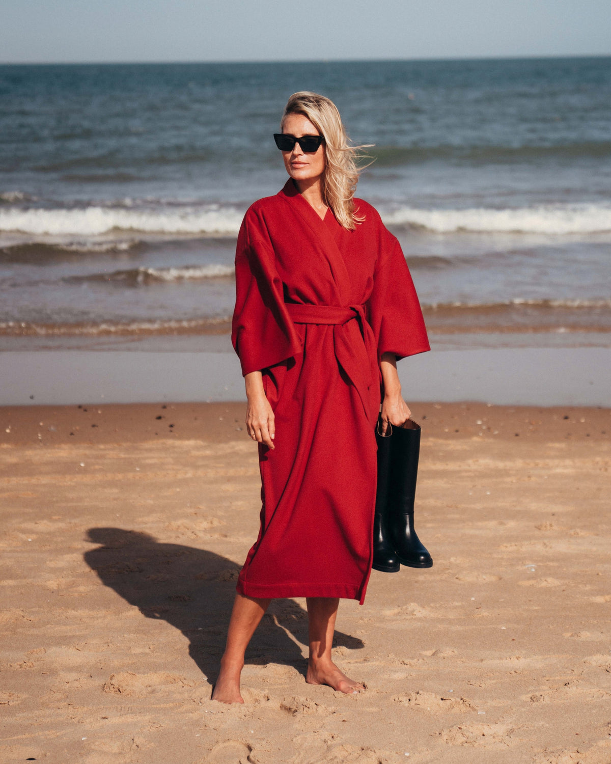 KIMONO O1 - Intens Red