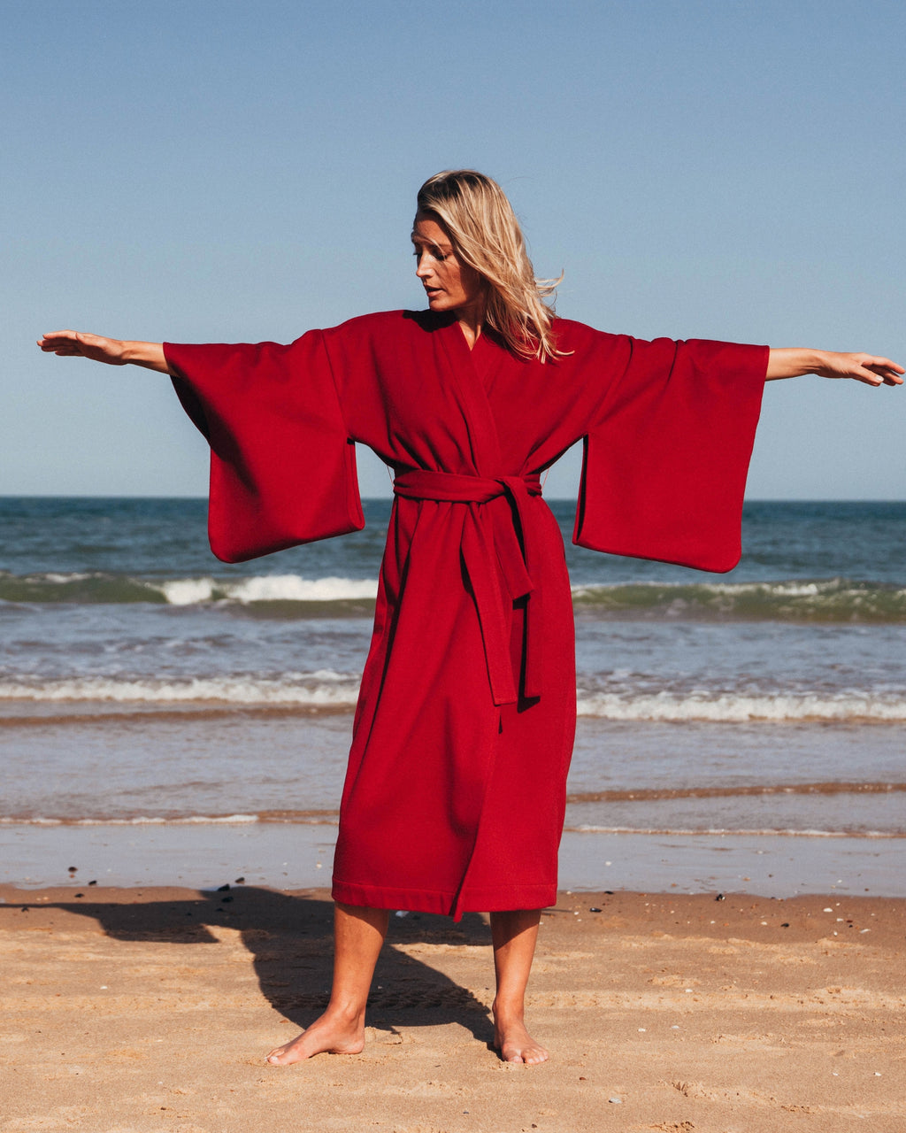KIMONO O1 - Intens Red